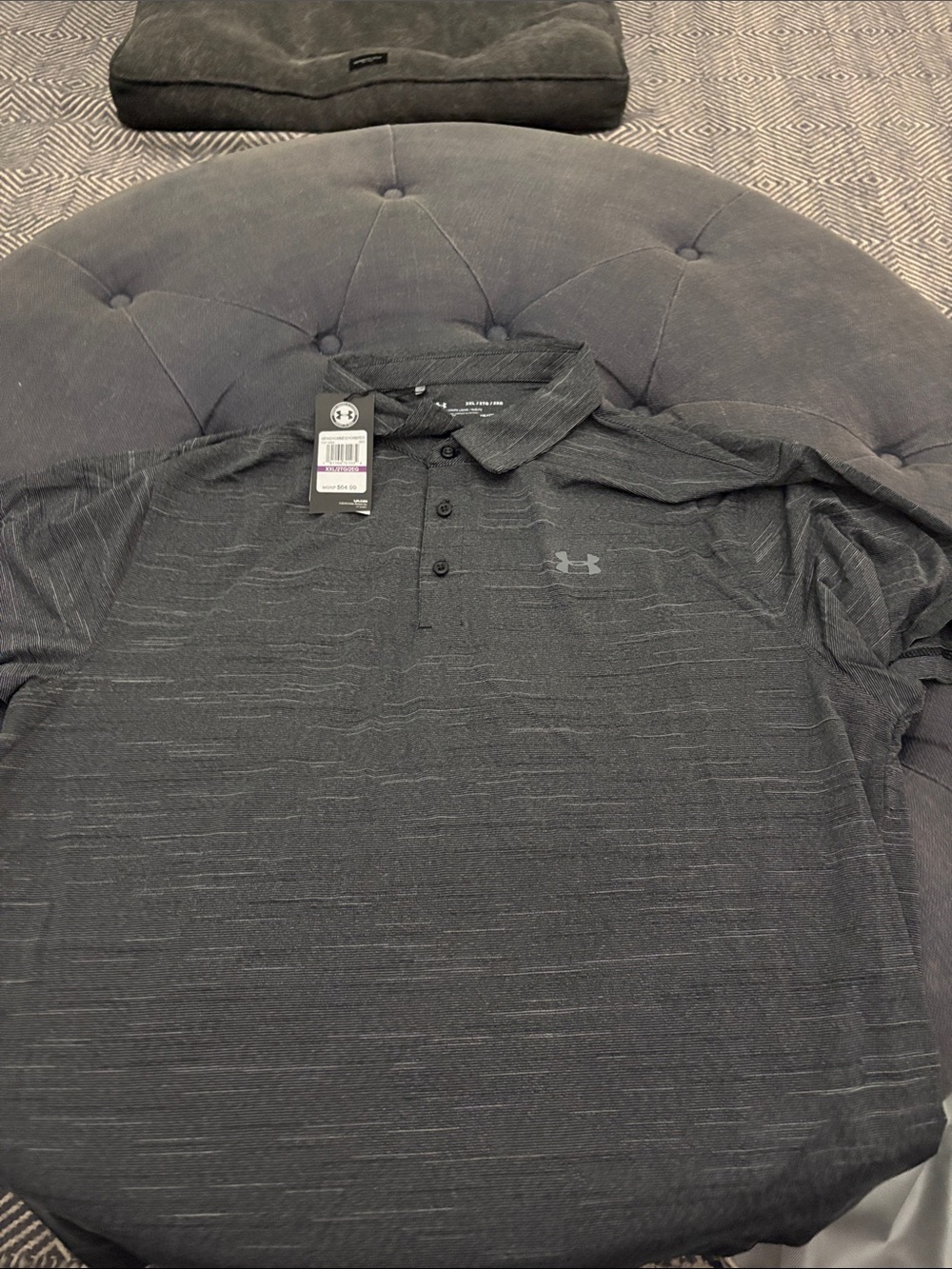 Under Armour Men’s Charcoal Heather Polo